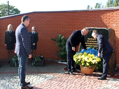 Одеські залізничники вшанували пам'ять колег, загиблих в ході АТО (14.10.2019)