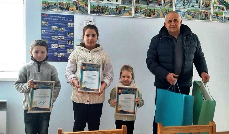 На Одеській залізниці нагородили переможців конкурсу - 1
