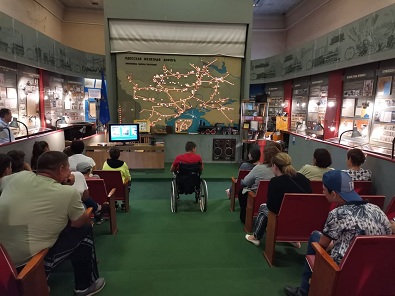 Музей одеської залізниці відвідали «Особливі діти»